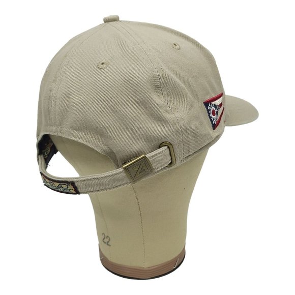 AHead Piqua Country Club Adjustable Cap Golf Trucker Baseball Hat Khaki - Picture 9 of 12